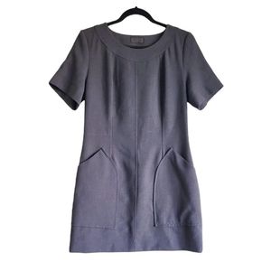 Lanidor Charcoal Gray Mini Dress